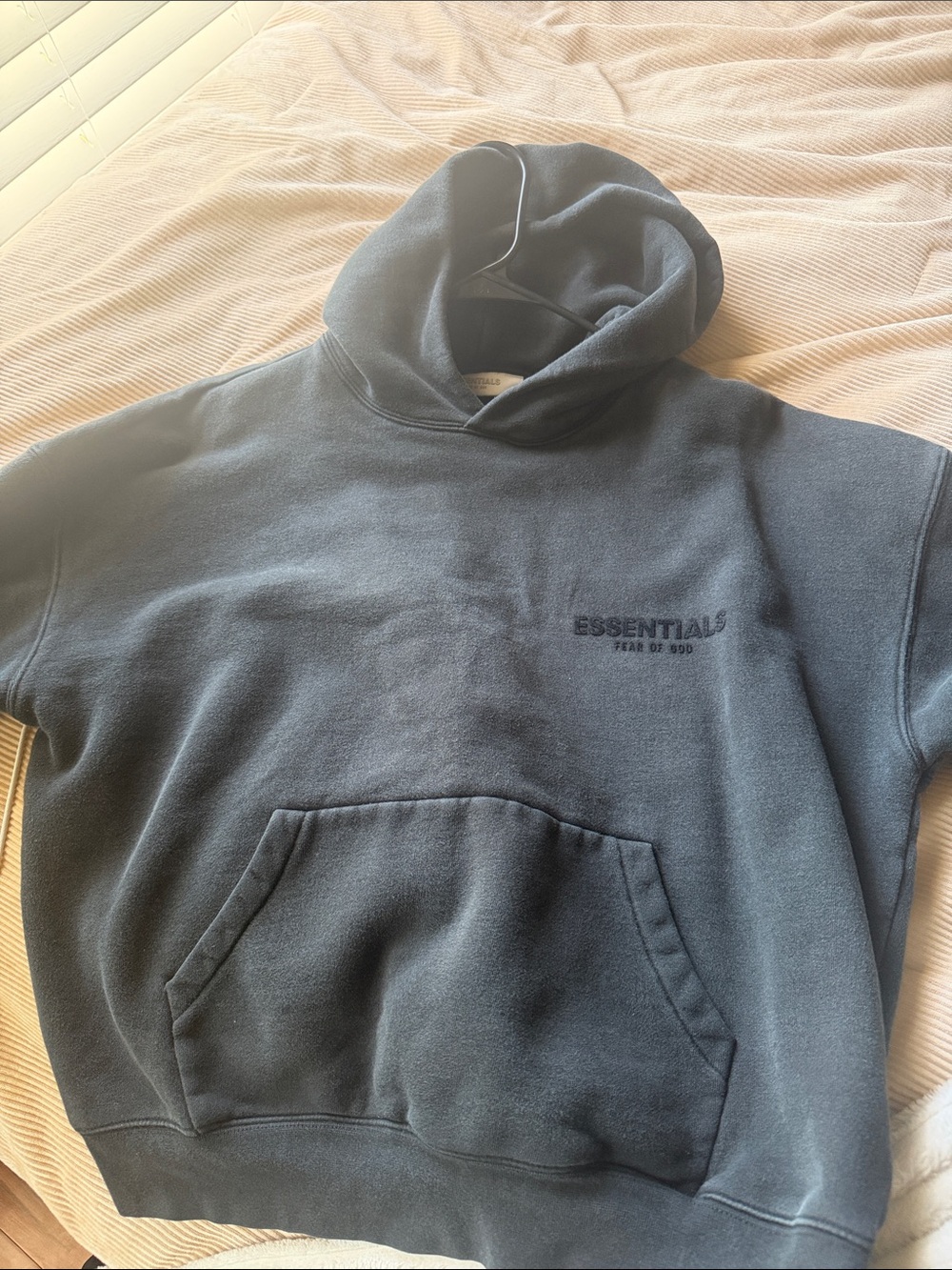 Black Men’s Essential Hoodie - Casual Comfort